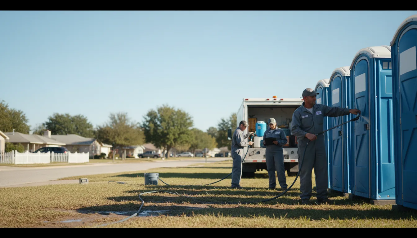 Long-Term Portable Toilet Rental in Pinckneyville, IL near me